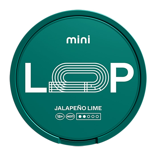 LOOP Jalapeño Lime Mini (6,75mg) - 2 prickar