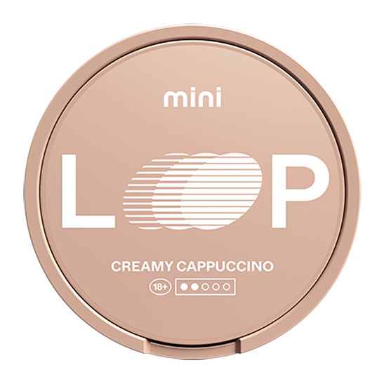 Loop Creamy Cappuccino Mini (6,75mg) - 2 prickar