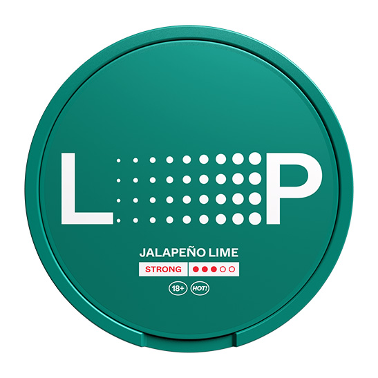 LOOP Jalapeño Lime Strong (9,4mg) - 3 prickar