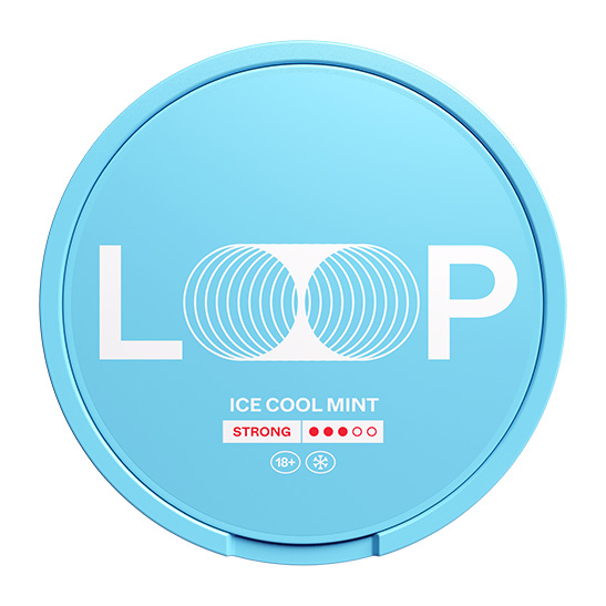 LOOP Ice Cool Mint Strong (9,4mg) - 3 prickar