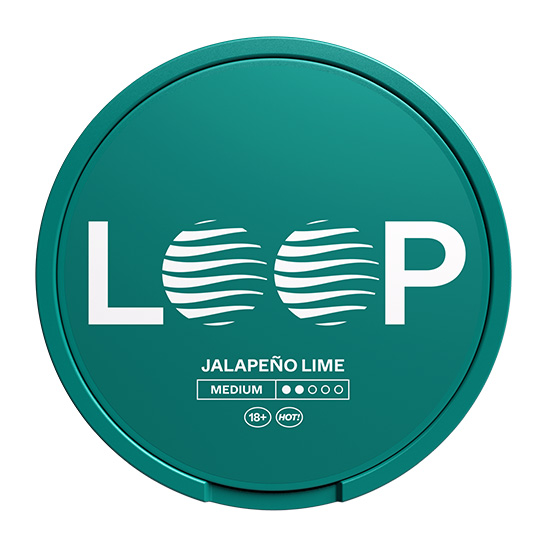 Loop Jalapeño Lime Normal (6,25mg) - 2 prickar