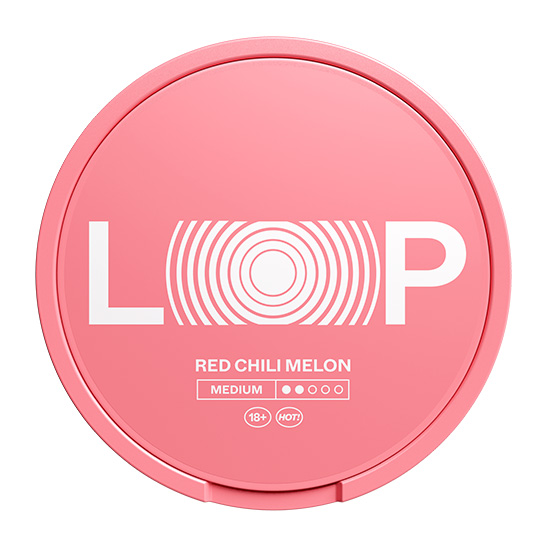 Loop Red Chili Melon Normal (6,25mg) - 2 prickar