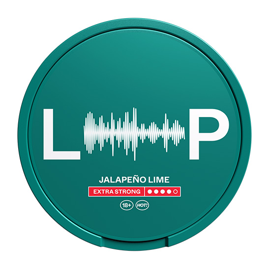 Loop Jalapeño Lime Extra Strong (12,5mg) - 4 prickar