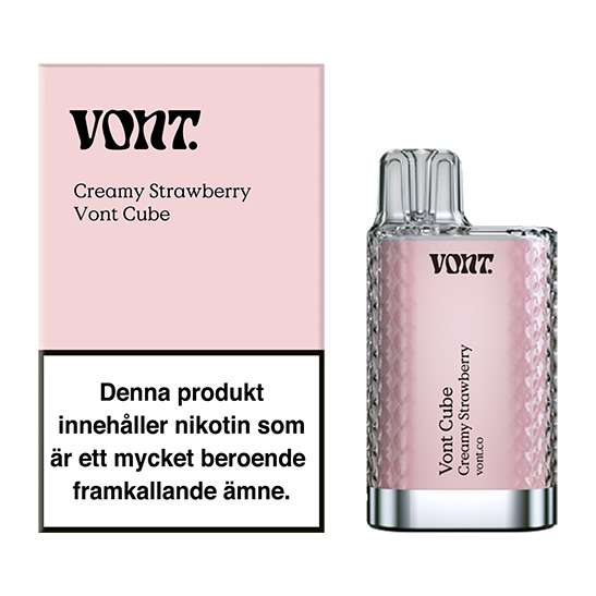 Vont Cube Creamy Strawberry 20mg