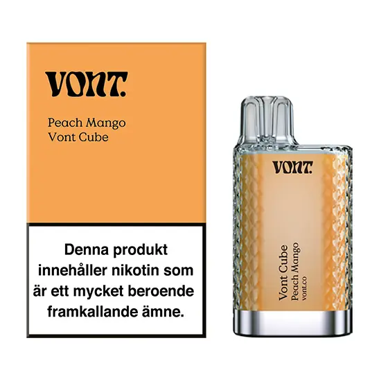 Vont Cube Peach Mango 20mg