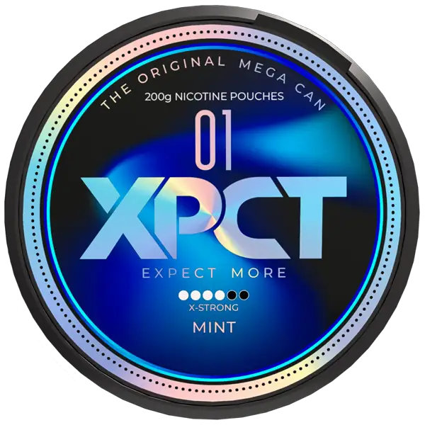 XPCT Mint Mega snusdosa 10,4mg - 4 prickar
