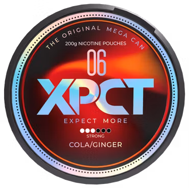 XPCT Mega snusdosa Cola & Ginger 8,4mg - 3 prickar