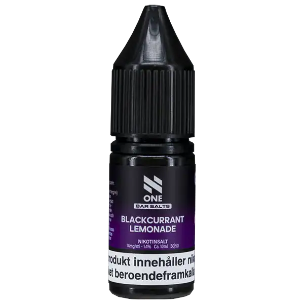 N One Blackcurrant Lemonade 14mg