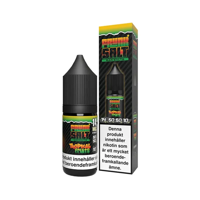 Frunk Salt – Tropical Fruits 14mg (10ml, Nic Salt) kort datum!