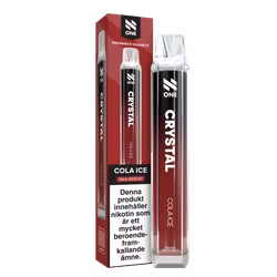 N One Crystal Vape - Cola Ice 20mg - 10 pack