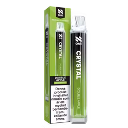 N One Crystal Vape Äpple - Double Apple 20mg - 10 pack
