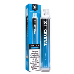 N One Crystal Vape - Mint Ice 20mg - 10 pack