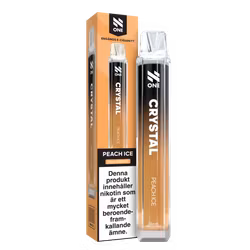 N One Crystal Vape Persika - Peach Ice 20mg - 10 pack