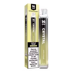 N One Crystal Vape Äpple & Päron - Apple Pear 20mg - 10 pack