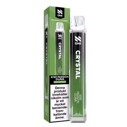 N One Crystal Vape - Kiwi Passion Guava 20mg - 10 pack
