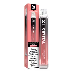 N One Crystal Vape Jordgubbar & Kiwi - Strawberry Kiwi 20mg - 10 pack