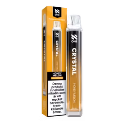 N One Crystal Vape Honungsmelon - Honey Melon 20mg - 10 pack