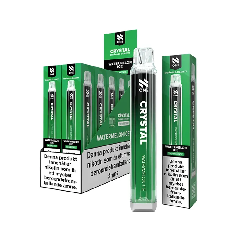 N One Crystal Vape Vattenmelon - Watermelon Ice 20mg - 10 pack