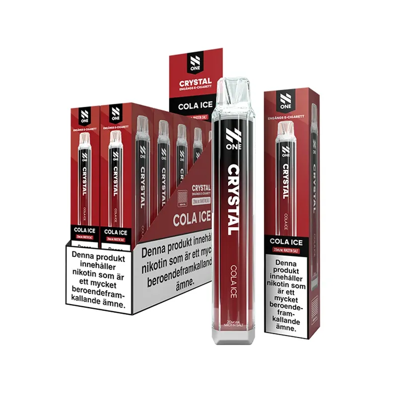 N One Crystal Vape - Cola Ice 20mg - 10 pack