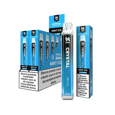 N One Crystal Vape - Mint Ice 20mg - 10 pack