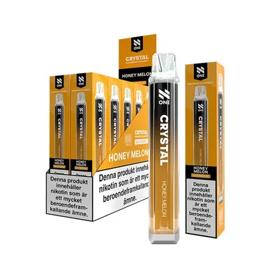 N One Crystal Vape Honungsmelon - Honey Melon 20mg - 10 pack