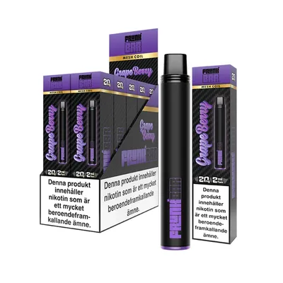 Frunk Bar Grape Berry 20mg - 10 pack