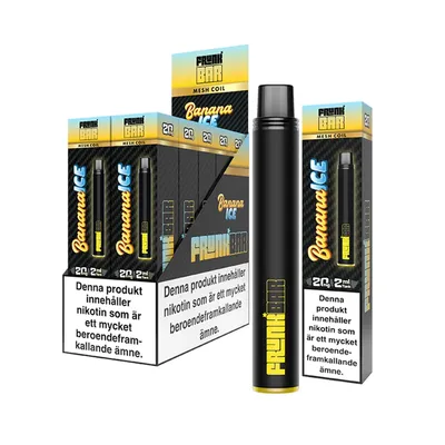 Frunk Bar Banana Ice 20mg - 10 pack