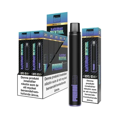 Frunk Bar Blackcurrant Menthol 20mg - 10 pack
