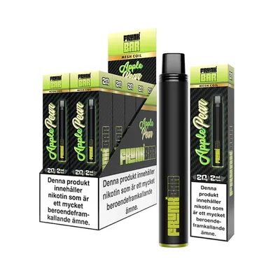 Frunk Bar Apple Pear 20mg - 10 pack