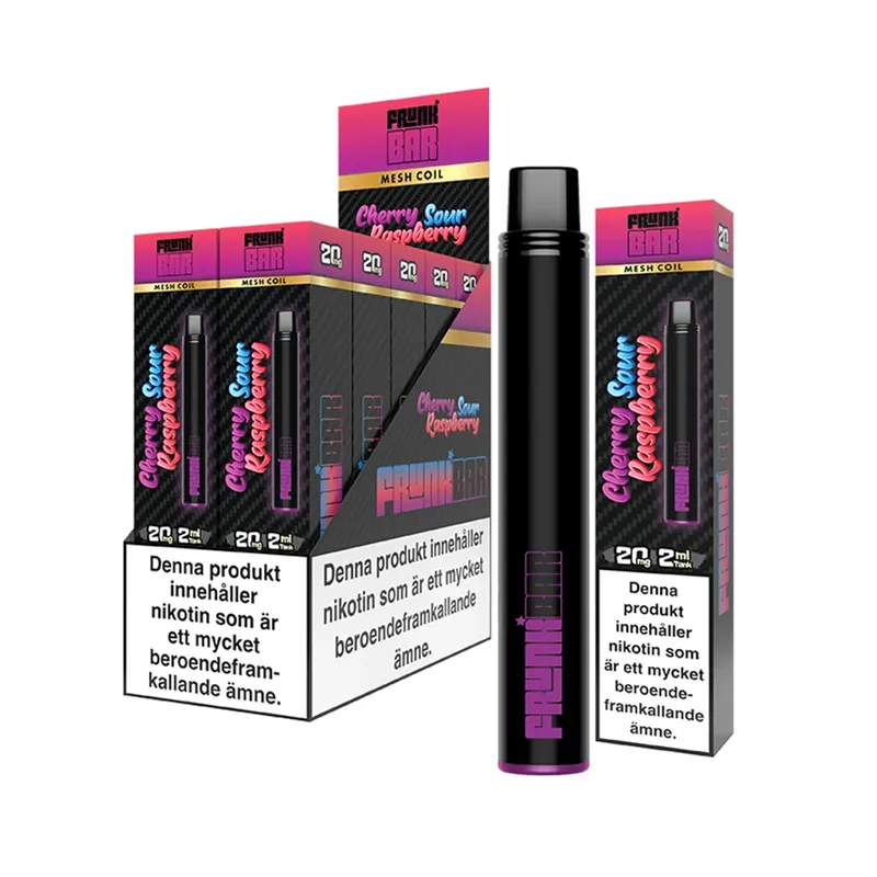 Frunk Bar Cherry Sour Raspberry 20mg - 10 pack