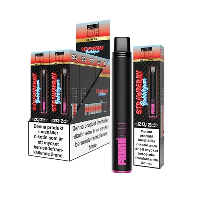 Frunk Bar Strawberry Bubbelgum 20mg - 10 pack