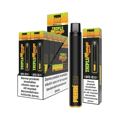 Frunk Bar Triple Mango 20mg - 10 pack