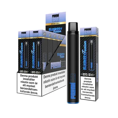 Frunk Bar Vape - Blueberry Fusion 20mg - 10 pack