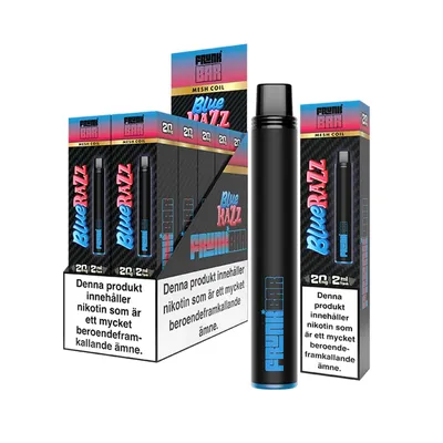 Frunk Bar Blue Razz 20mg - 10 pack