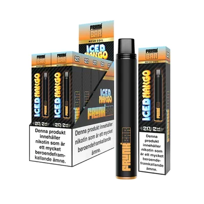 Frunk Bar Iced Mango 20mg - 10 pack