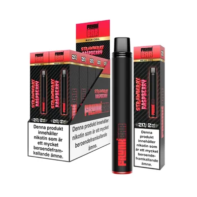 Frunk Bar Strawberry Raspberry 20mg - 10 pack