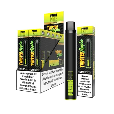 Frunk Bar Twisted Apple 20mg - 10 pack