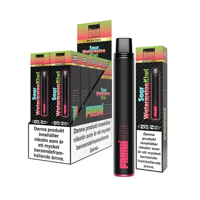 Frunk Bar Sour Watermelon Kiwi 20mg - 10 pack