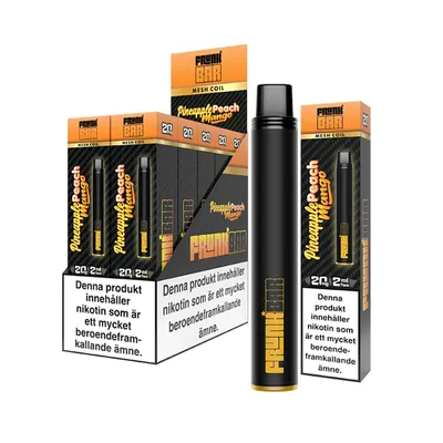 Frunk Bar Pineapple Peach Mango 20mg - 10 pack
