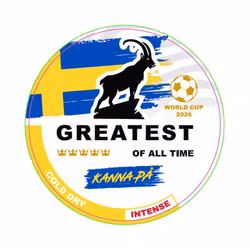 Greatest Cold Dry Intense Mega Can World Cup 2026 Edition – Heja fram Sverige med stil!