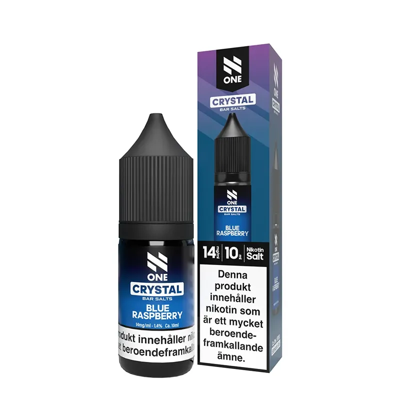 N One Salt Blue Raspberry 14mg - Blå Hallon