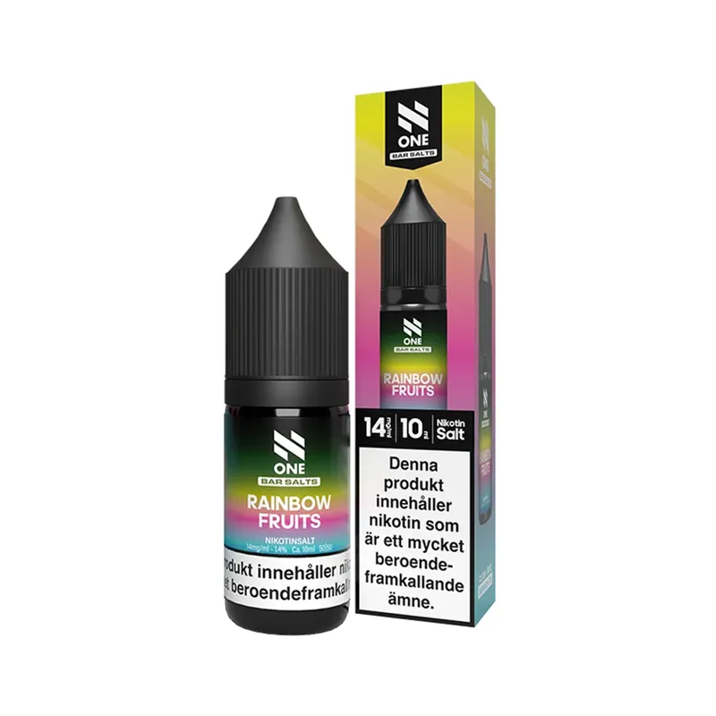 N One Rainbowfruit 14mg - Blandade frukter