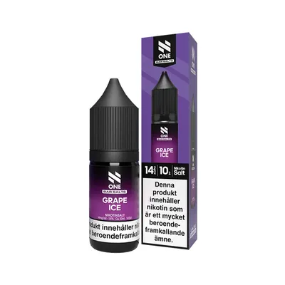 N One Grape Ice 14mg - Druvor