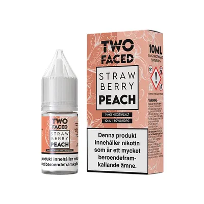 Two Faced Strawberry Peach 10ml - Jordgubbar & Persika