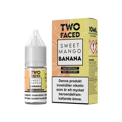 Two Faced Sweet Mango Banana 10ml - Mango & Banan