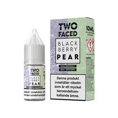 Two Faced Blackberry Pear 10ml - Björnbär & Päron