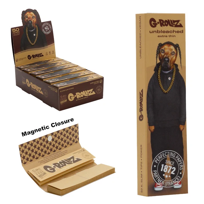 G-Rollz KSS+tips Unbleached "Pets Rock 'rap'
