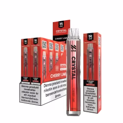 N One Crystal Vape Körsbär & Lime - Cherry Lime 20mg - 10 pack