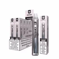 N One Crystal Vape Lakrits - Liquorice 20mg - 10 pack