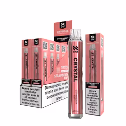 N One Crystal Vape Jordgubbar & Kiwi - Strawberry Kiwi 20mg - 10 pack
